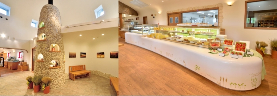 フェルム  ラ・テール 美瑛 店内